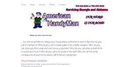 Desktop Screenshot of americanhandyman.info